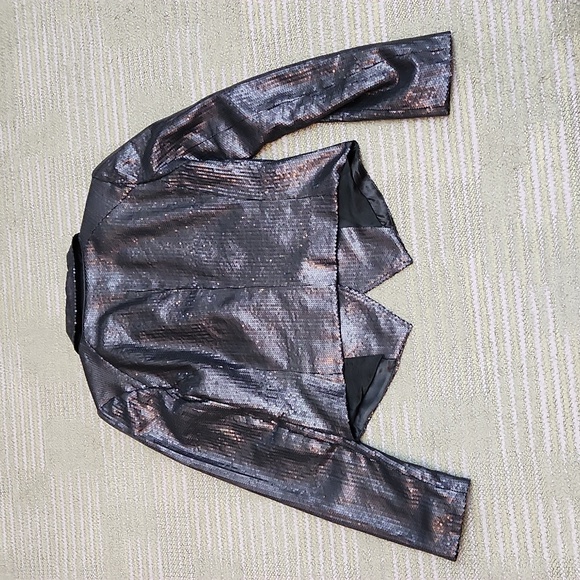 Free People Sequin Blazer Size 2 - Picture 12 of 16
